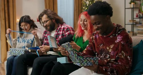 Unpacking Gifts is the Most Magical Moment at Christmas Party