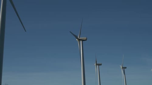 Slow motion wind wheel