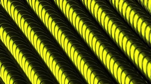 Abstract Yellow Screensaver Background