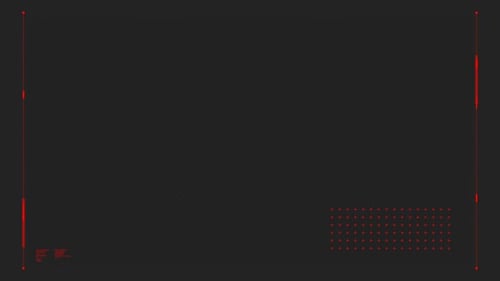 Futuristic HUD Frame Interface Animation