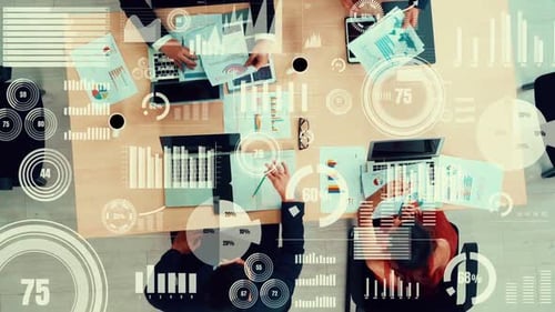 Collaborative Team Analysis with Data Overlays from Above