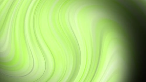 Abstract Green Fluid Waves Motion Background