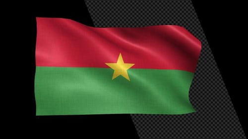 Bandera Burkina Fasso