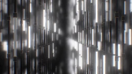 Light Tunnel Abstract Futuristic Loop Background