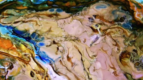 Diffusion abstrakter Farben