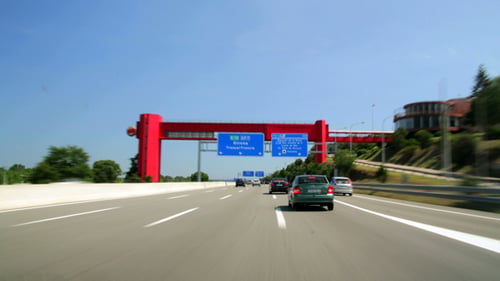 Road Rage Day Highway Kamera Auto High Speed 01