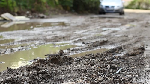 Dirt Road After Rain