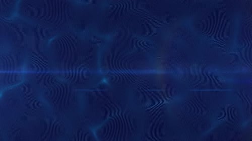 Abstract Blue Wave Particles Background Seamless Loop