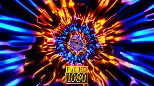 Tunnel de couleurs HD