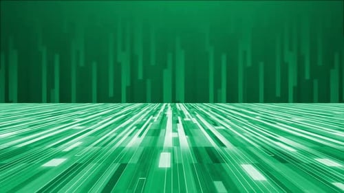 Fondo abstracto de datos de líneas tecnológicas