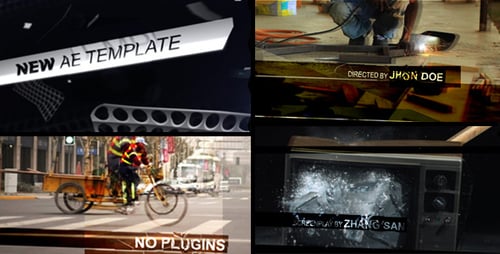 Dynamic Glitch Opener and Lower Thirds Pack