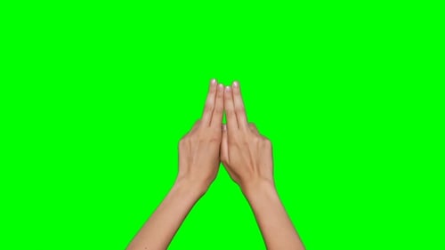 Hands making symbol