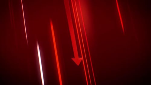 Decreasing Market Chart Arrow Background