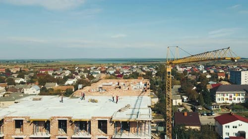 Construction d'un gratte-ciel