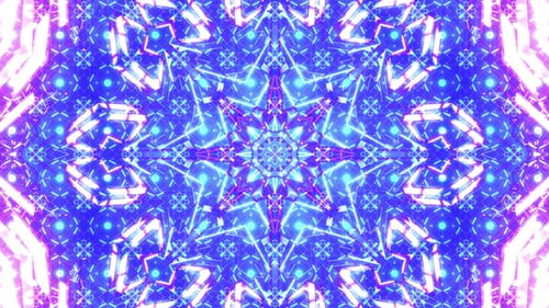 4K Patterned Blinking Vj Loop 6