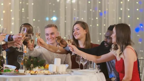 Ano Novo em uma festa Corporativo