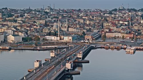 Galata Bridge in Istanbul