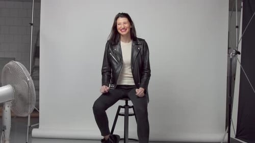 Photo and Video Studio with Woman Poses