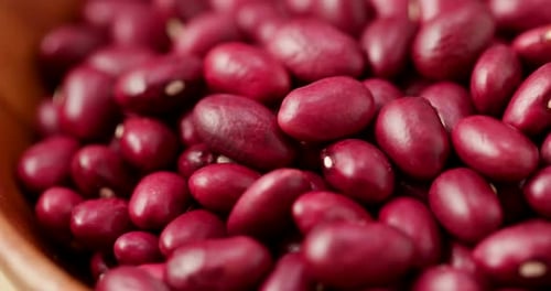 Close Up of Kidney Beans in Bowl