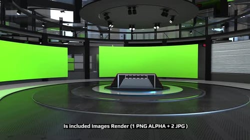 Virtuelles Studio-Set 680 Kamera 11