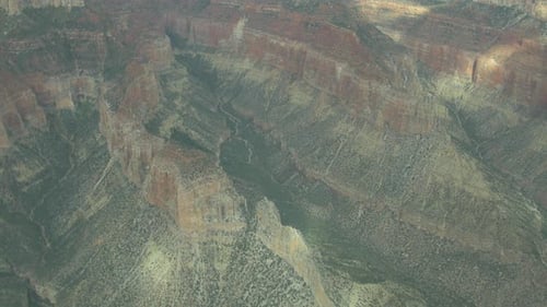 Luftaufnahme der Klippen des Grand Canyon