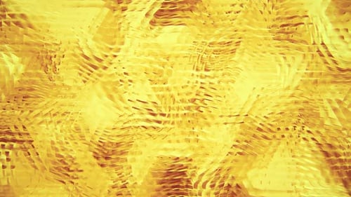 Abstract Yellow Gold Woven Texture Flowing Motion