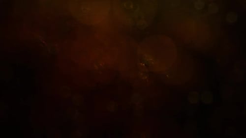 Abstract Bokeh Background with Yellow and Brown Lights