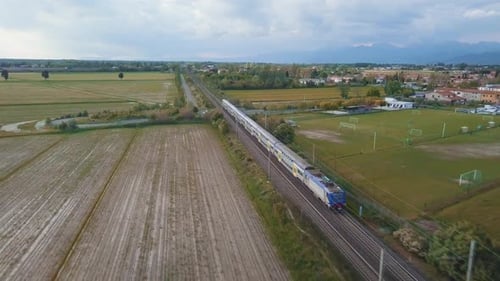 Verfolgung eines Zuges