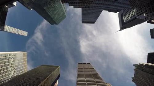 Urban Metropolis Business City Skyline