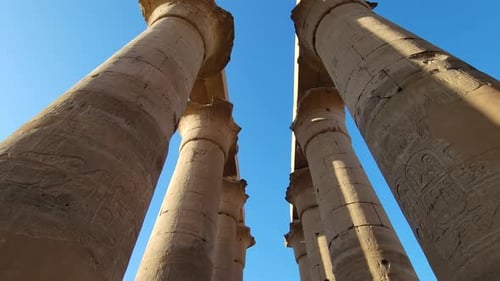 Luxor Temple in Luxor, ancient Thebes, Egypt.