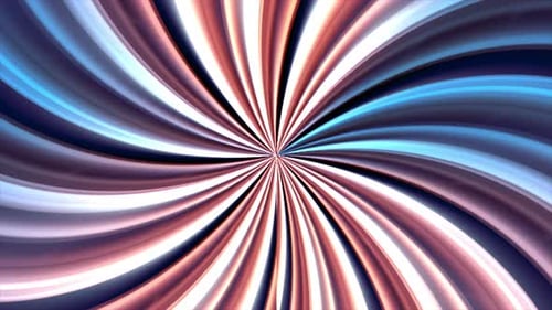 Colorful Abstract Swirling Light Rays Loop Background