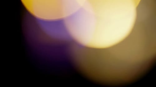 Abstract Bokeh Background with Colorful Light Effects