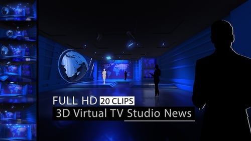 3D Virtual TV Studio News