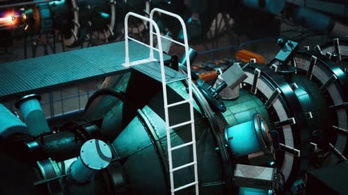 Conceptual High Tech Power Thermonuclear or Nuclear Reactor