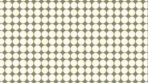 Geometric Circle Grid Light Array Blinking Animation