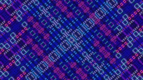 Rotating Pixel Mosaic Background 02