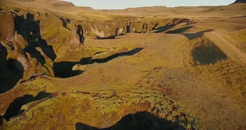 Fjadrargljufur Canyon Iceland