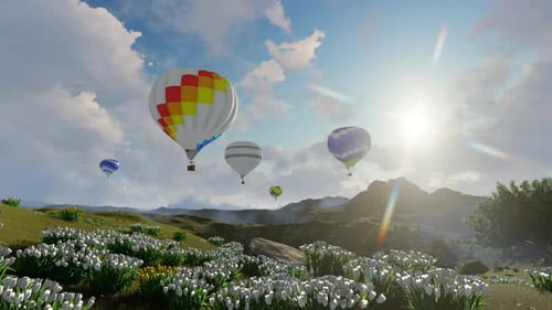 Globos aerostáticos 4K