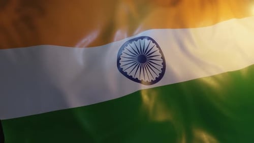 Flagge Indiens