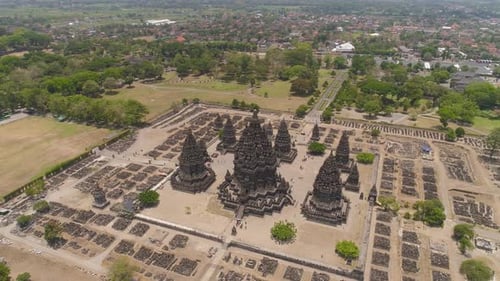 Temple Prambanan, Java, Indonésie