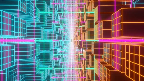 Estructura de celosía cúbica centrada en la cara Estructura de alambre tridimensional