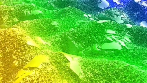 Abstract Rainbow Surface Motion Able to Loop Seamless