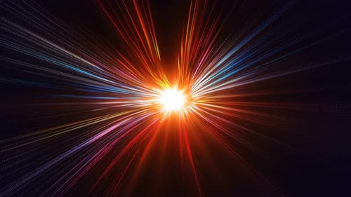Schnelle Lichtstreifen, Datenfluss, nahtlose Schleife