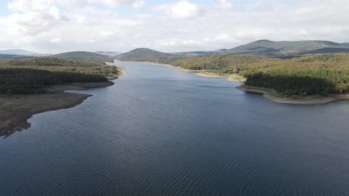 Naturel Lake Aerial Drone