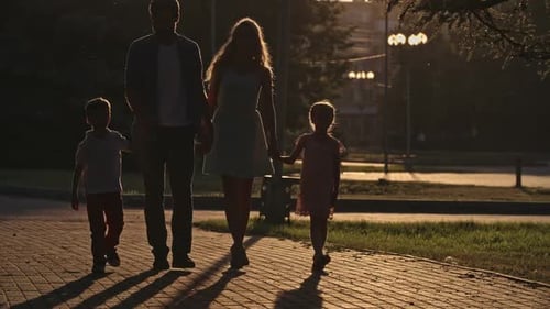 Evening Family Walk