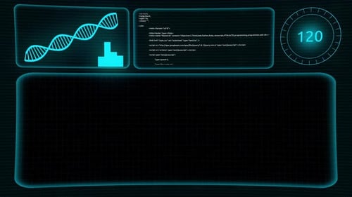 Loopbares Hintergrund-EKG-Elektrokardiogramm