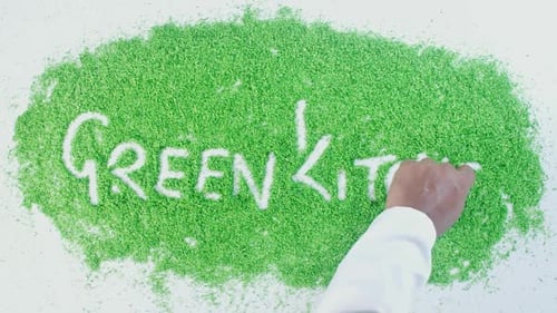 Green Writing Green Kitchen