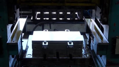 Industrial Machine at Work