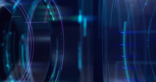 4K News Style Business Background Loop