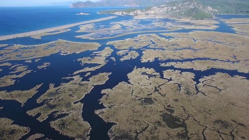Dalyan Aerial View Landscape